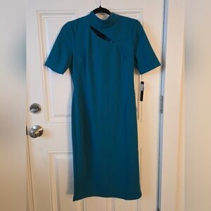 Professional Teal Dress